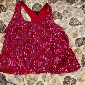Cute sequin tank top